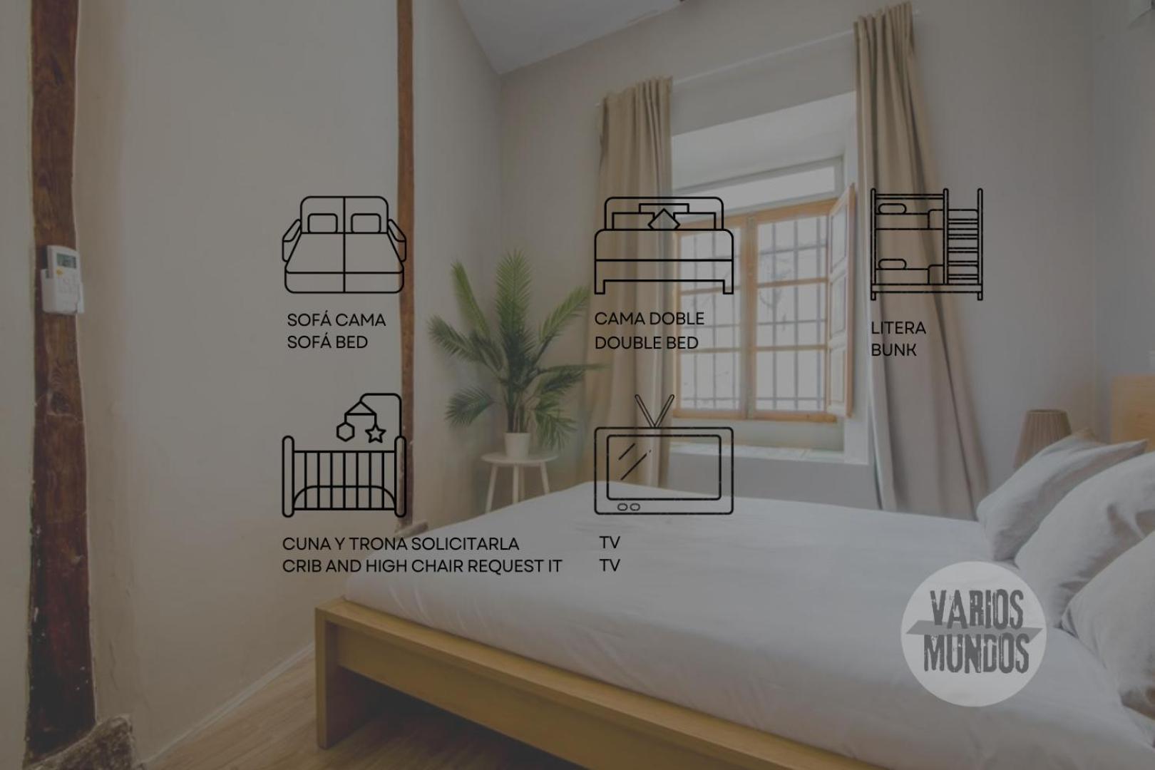 Centrico Apt 7Pax En Anton Martin-Centro E2 Madrid Luaran gambar